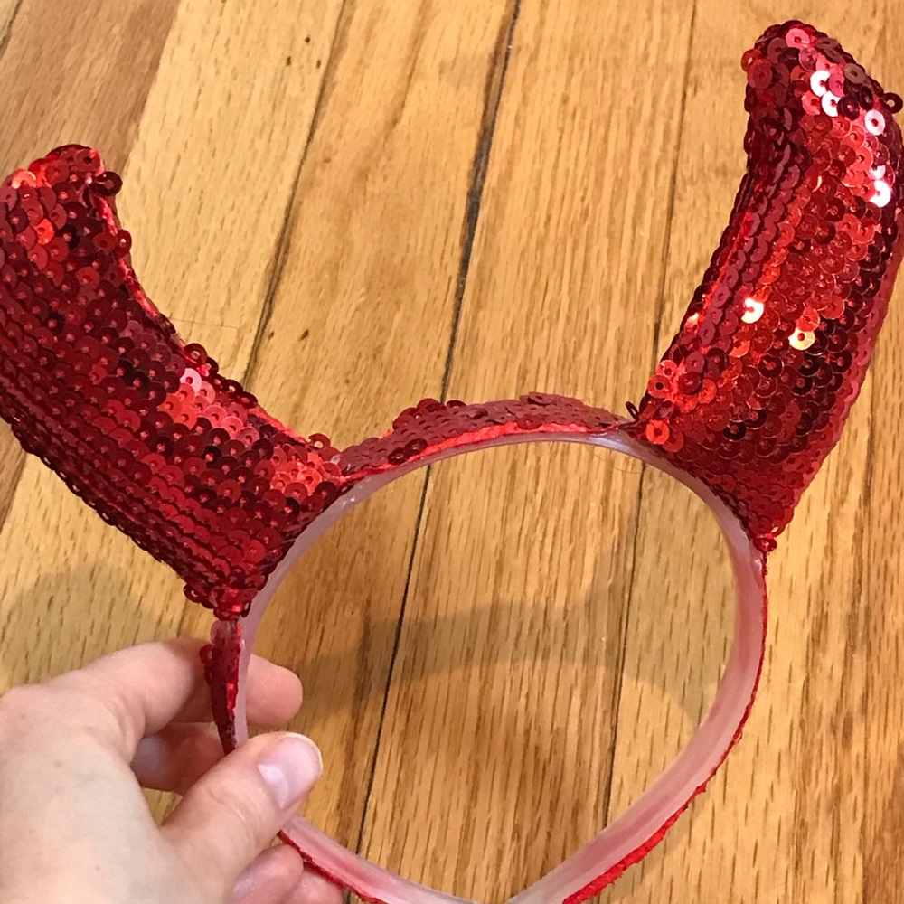 3 for $15 Sequin Devil Horns Halloween Costume